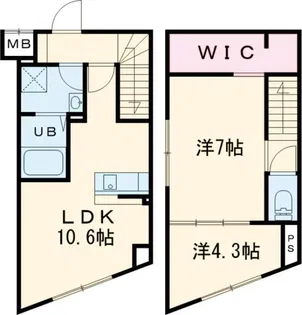 CREAL三軒茶屋の間取り