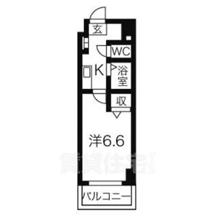 クリエイト妙音【3階】の間取り