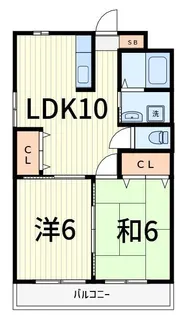 ワイズ【1階】の間取り