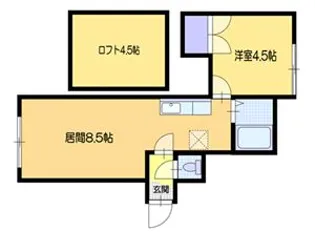 AMS緑B棟【3階】の間取り