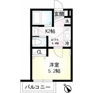 AALTO HOUSE【2階】の間取り