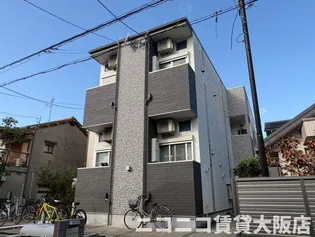 大阪府大阪市住吉区遠里小野6【アパート】の外観