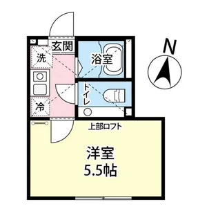 アザーレ・パッシオ久地I【1階】の間取り