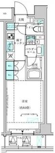 ヴィークブライト月島【3階】の間取り