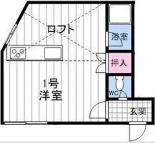 プレスティジャス琴似【1階】の間取り