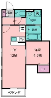 Maison・Croire【1階】の間取り