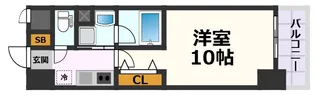 スカイコート千代田【4階】の間取り