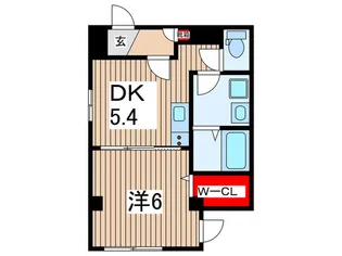 コンフォルト金町【1階】の間取り
