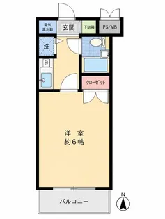 ロアール洗足池【3階】の間取り