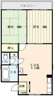 グローバルマンション【3階】の間取り