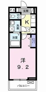 サンティール【1階】の間取り