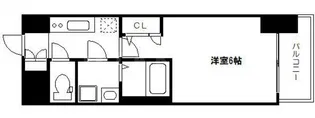 エスリードレジデンス大阪本町【15階】の間取り
