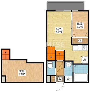 MODERN PALAZZO 諫早Prime【1階】の間取り
