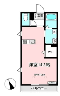 グランディール新百合【2階】の間取り