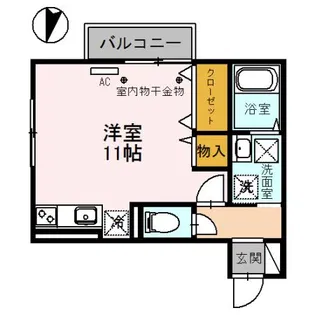 copain・court(コパンコート)【2階】の間取り
