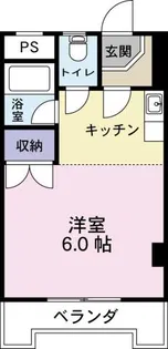 沖浜コーポII【3階】の間取り