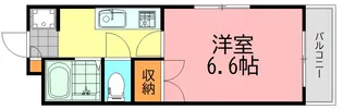Radiante仁保【2階】の間取り