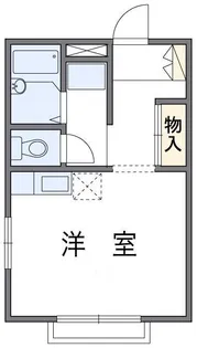 パレスコート池川【2階】の間取り