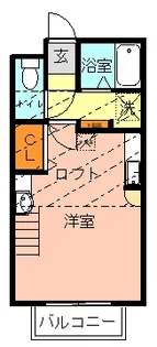 メゾン・ド・ティアラ【2階】の間取り