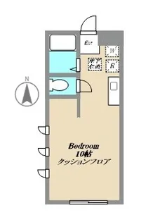 オクテットビー【1階】の間取り