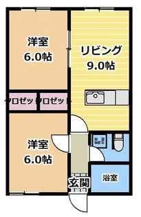 メゾングランデ【2階】の間取り