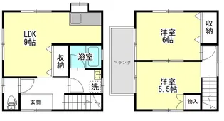 茨城県神栖市深芝南1【一戸建】の間取り
