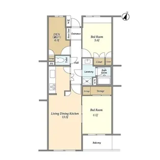 コンフォリア千石【3階】の間取り