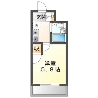 サンマール野並【5階】の間取り