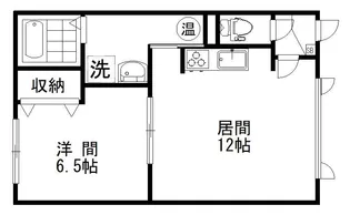 MIYABI(雅)HEIGHTS【2階】の間取り