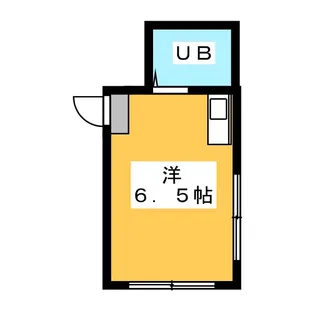 1Rの間取り画像