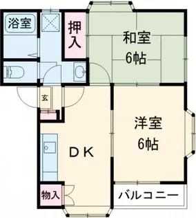 コンフォートヒルズ【1階】の間取り