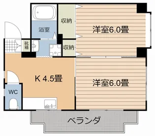 広木マンション【3階】の間取り