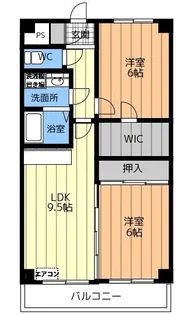 ライラック【1階】の間取り