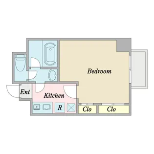 サンフローラ丸太町【8階】の間取り