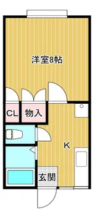 サンルーブル【2階】の間取り