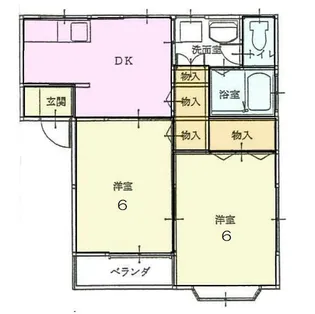 ウエスティンMAKI B棟【1階】の間取り