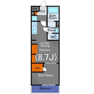 リブリ・ジョイフル諏訪【1階】の間取り
