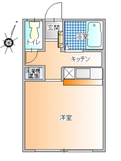 アイビースクエアー東青田【1階】の間取り