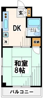 東京都府中市片町2【マンション】の間取り