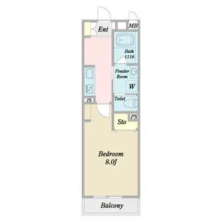 マリーズハウス【2階】の間取り