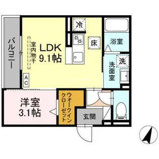 静岡県浜松市中央区広沢2【アパート】の間取り