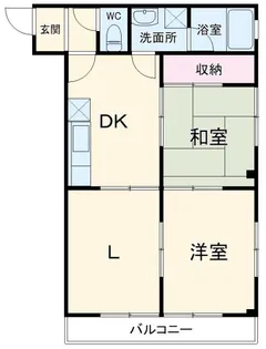レクリオヒロ西池新田【1階】の間取り