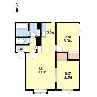 ココペリ【2階】の間取り