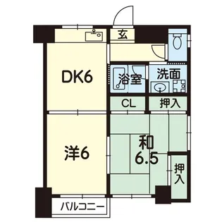 Platine水前寺【3階】の間取り