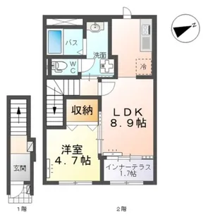 結(ゆい)【1階】の間取り