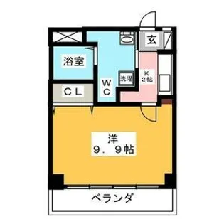 I.S.M III【1階】の間取り