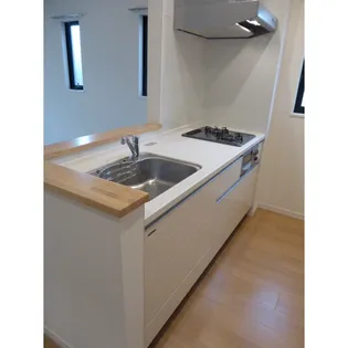 view court 六喜【2階】のキッチン