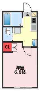 千葉県柏市柏【アパート】の間取り