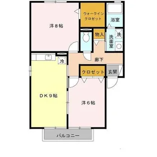 モアエクレール【2階】の間取り