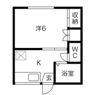 ホワイトハウスIII【1階】の間取り